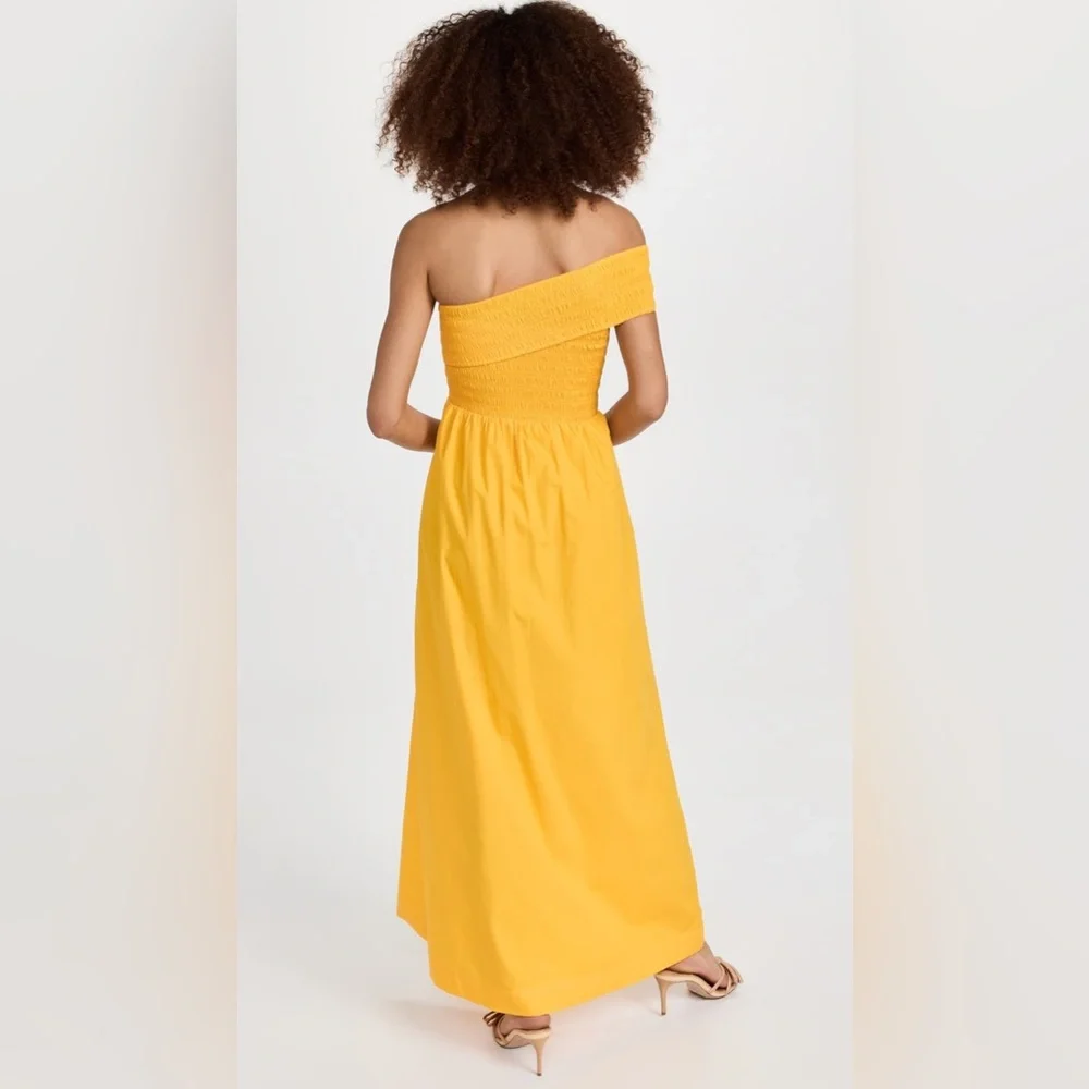 SWF
One Shoulder Shirred‎ Maxi Dress size large NWT - Picture 2 of 6
